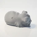 Mô hình tượng chú chó đang ngủ - File in 3D nghệ thuật - Thumbnail 3