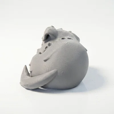 Mô hình tượng chú chó đang ngủ - File in 3D nghệ thuật