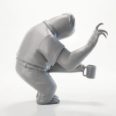 Mô hình chú lười (Sloth) - Tượng 3D dễ thương trang trí bàn làm việc