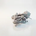 Mô hình ốc sên đi xe mô tô - Tượng điêu khắc 3D độc đáo - Thumbnail 1