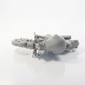 Mô hình ốc sên đi xe mô tô - Tượng điêu khắc 3D độc đáo - Thumbnail 4