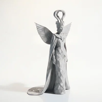 Mô hình tượng Nữ thần Ai Cập có cánh in 3D chủ đề thần thoại