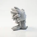 Mô hình rồng nhỏ ngạc nhiên in 3D (Surprised Dragon Figurine) - Thumbnail 3