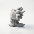 Mô hình rồng nhỏ ngạc nhiên in 3D (Surprised Dragon Figurine) - Thumbnail 4