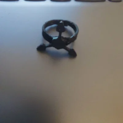Nhẫn Absolute Solver Murder Drones - Mẫu in 3D thời trang cá tính