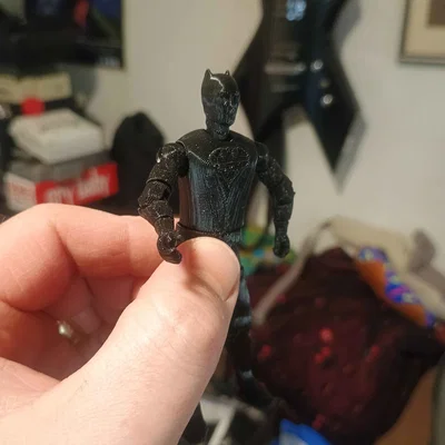 Mô hình Batman cử động được - Công nghệ Print In Place