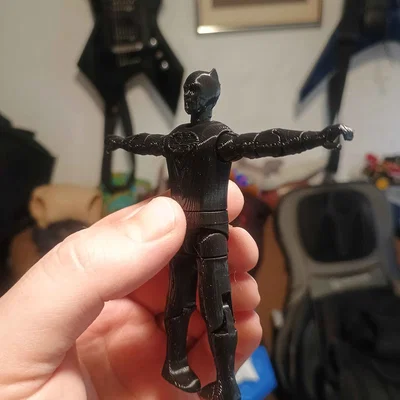 Mô hình Batman cử động được - Công nghệ Print In Place