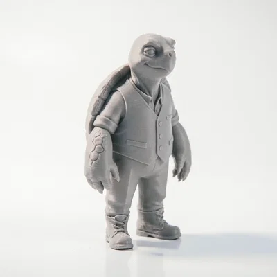 Mô Hình Người Rùa Lai (Turtle Man) - File 3D In Ấn Độc Đáo
