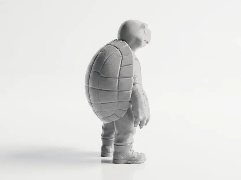 Mô Hình Người Rùa Lai (Turtle Man) - File 3D In Ấn Độc Đáo - Image 3