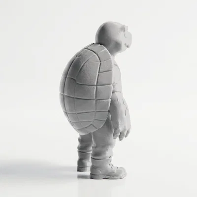 Mô Hình Người Rùa Lai (Turtle Man) - File 3D In Ấn Độc Đáo
