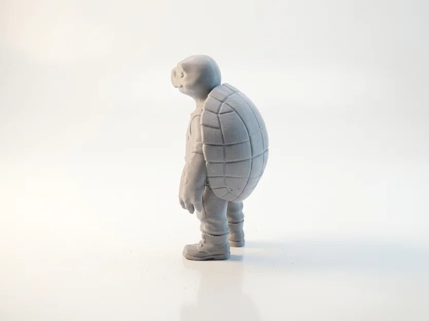 Mô Hình Người Rùa Lai (Turtle Man) - File 3D In Ấn Độc Đáo - Image 4