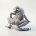 Mô hình ếch nhảy múa (Twerking Frog) in 3D độc đáo - Thumbnail 1