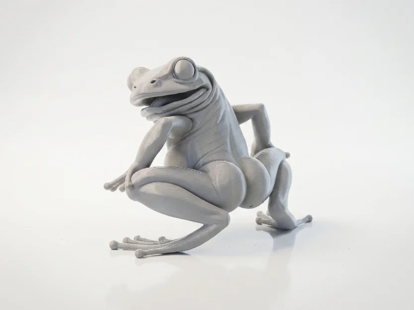Mô hình ếch nhảy múa (Twerking Frog) in 3D độc đáo - Image 2