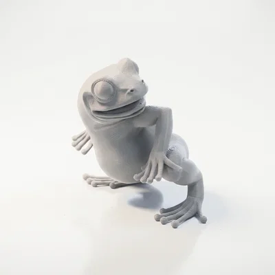 Mô hình ếch nhảy múa (Twerking Frog) in 3D độc đáo