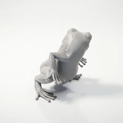 Mô hình ếch nhảy múa (Twerking Frog) in 3D độc đáo