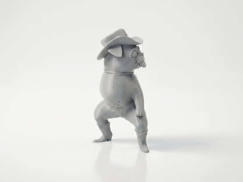 Mô hình chú cún Twerk vui nhộn - Tượng in 3D sưu tầm độc đáo - Image 3