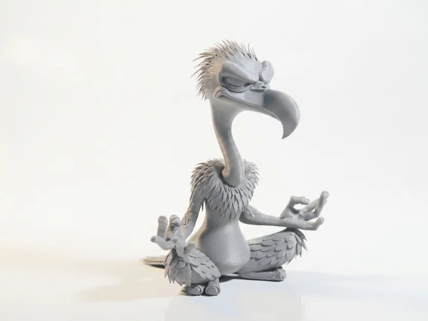 Mô hình Kền Kền Thiền Định 3D Printable độc đáo - Image 2