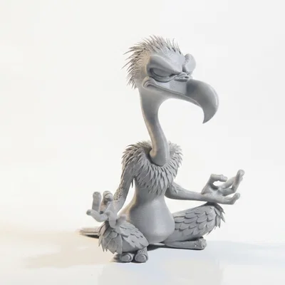 Mô hình Kền Kền Thiền Định 3D Printable độc đáo