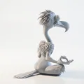 Mô hình Kền Kền Thiền Định 3D Printable độc đáo - Thumbnail 3