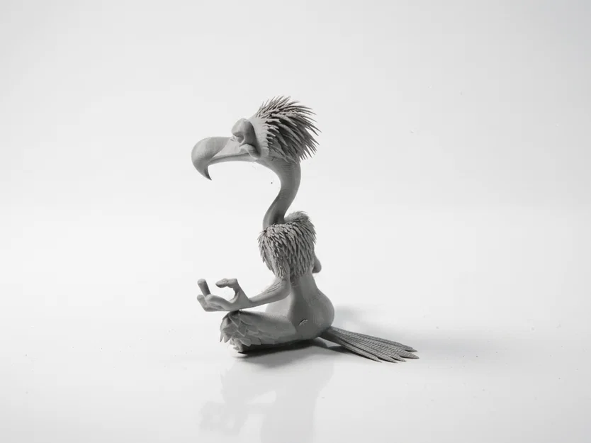 Mô hình Kền Kền Thiền Định 3D Printable độc đáo - Image 4
