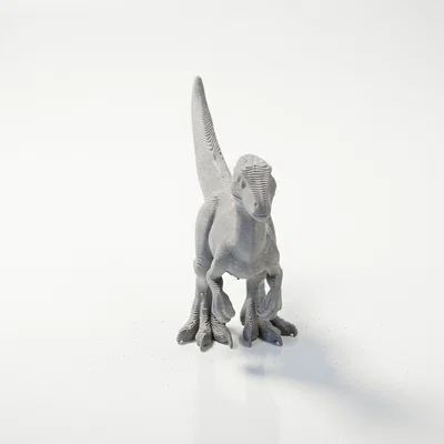 Mô hình Velociraptor 3D - Khủng long kỷ Jura