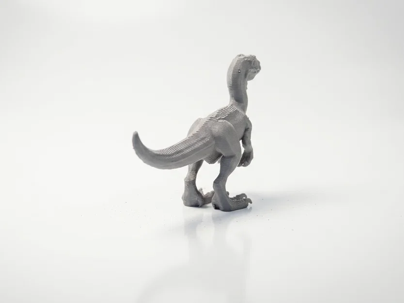 Mô hình Velociraptor 3D - Khủng long kỷ Jura - Image 3