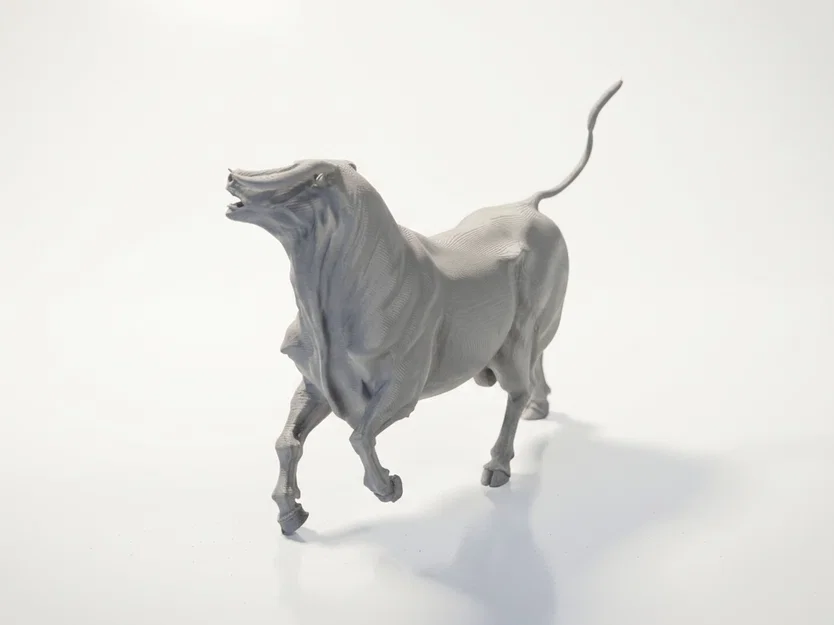 Mô hình tượng Trâu hoang dã in 3D - Image 1