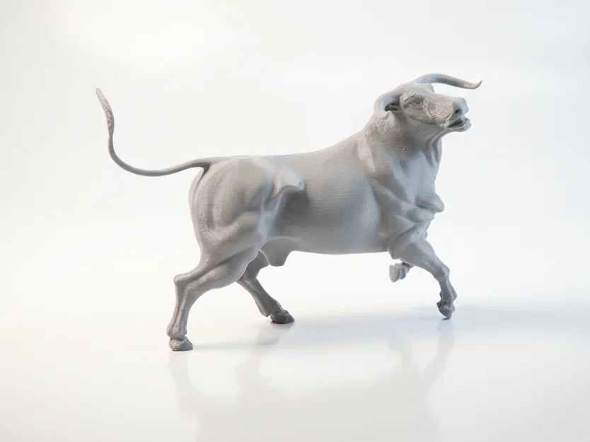 Mô hình tượng Trâu hoang dã in 3D - Image 3