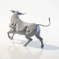Mô hình tượng Trâu hoang dã in 3D - Thumbnail 4