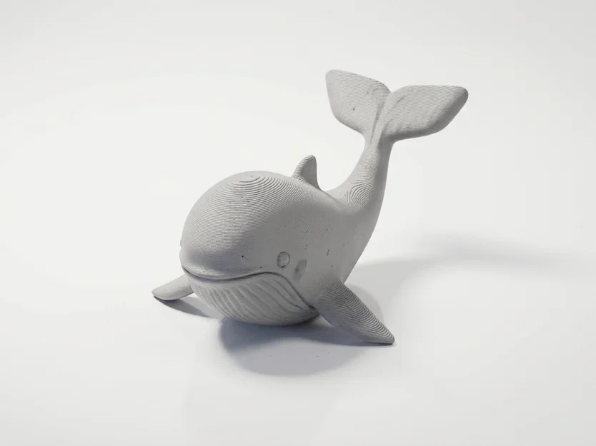 Mô Hình Điêu Khắc Cá Voi 3D Tinh Xảo - Image 1