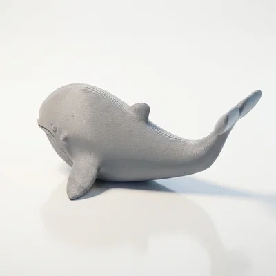 Mô Hình Điêu Khắc Cá Voi 3D Tinh Xảo