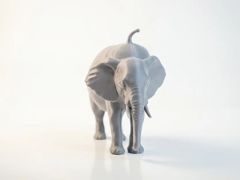 Mô hình chú voi Watermelephant in 3D độc đáo - Image 2