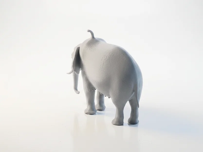 Mô hình chú voi Watermelephant in 3D độc đáo - Image 4