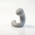 Mô hình tượng trang trí chú giun đất 3D Printable - Thumbnail 2