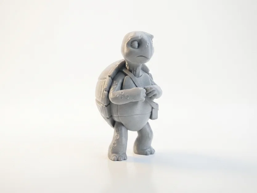 Mô hình chú Rùa lo âu dễ thương - File in 3D sưu tầm - Image 2