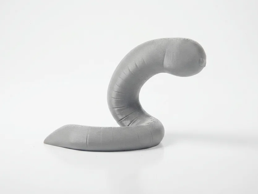 Mô hình tượng trang trí chú giun đất 3D Printable - Image 3