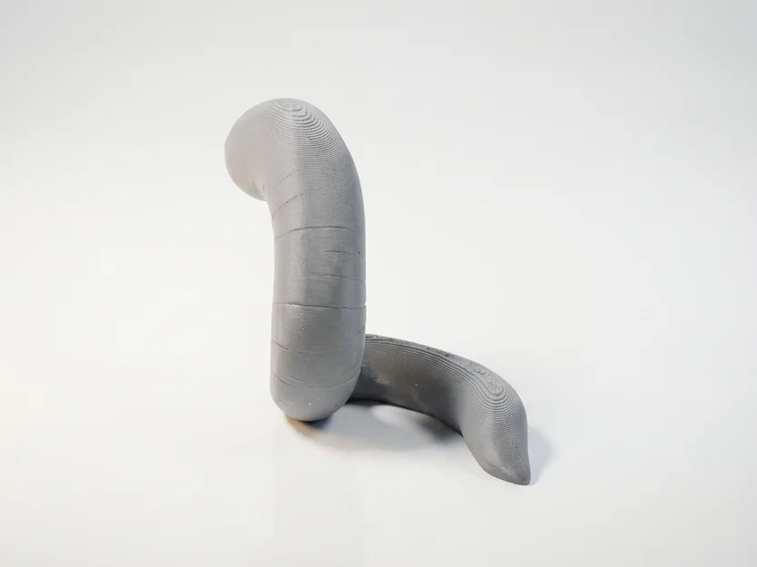 Mô hình tượng trang trí chú giun đất 3D Printable - Image 4