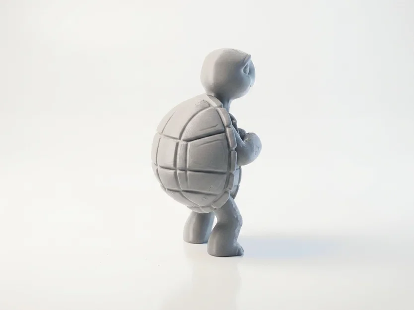 Mô hình chú Rùa lo âu dễ thương - File in 3D sưu tầm - Image 3