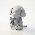 Mô hình Chú Chó Thiền Zen Buddha in 3D - Thumbnail 1