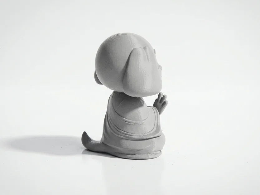 Mô hình Chú Chó Thiền Zen Buddha in 3D - Image 3