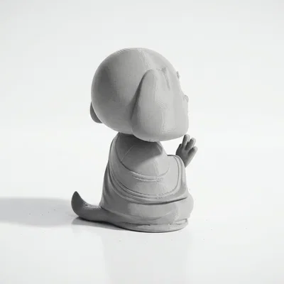 Mô hình Chú Chó Thiền Zen Buddha in 3D
