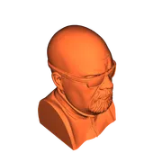 Mô hình tượng đầu Biker (Biker Head Bust) phong cách cá tính cho anh em - Image 1