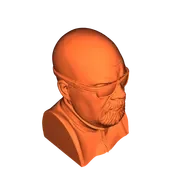 Mô hình tượng đầu Biker (Biker Head Bust) phong cách cá tính cho anh em