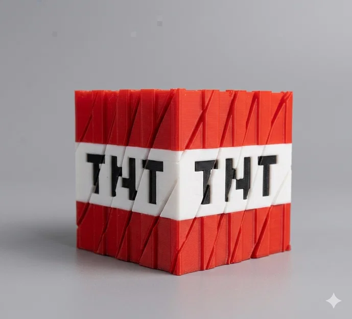 Khối TNT Fidget Co Giãn – Đồ Chơi Kinetic Khớp Nối - Image 1