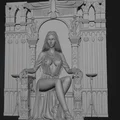 Mô hình in 3D Reggina: Nữ hoàng uy quyền trong phong cách fantasy - Thumbnail 3