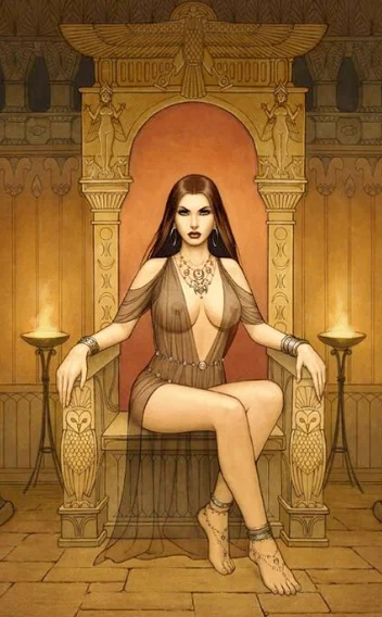 Mô hình in 3D Reggina: Nữ hoàng uy quyền trong phong cách fantasy - Image 4