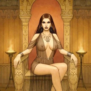 Mô hình in 3D Reggina: Nữ hoàng uy quyền trong phong cách fantasy
