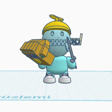 Mô hình nhân vật DELI ADAM sáng tạo - File in 3D độc đáo