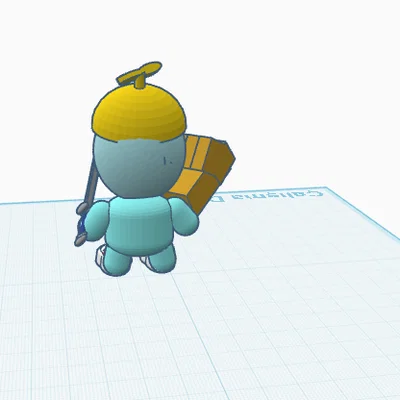 Mô hình nhân vật DELI ADAM sáng tạo - File in 3D độc đáo