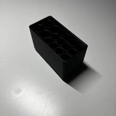 Khay Đựng Pin Gridfinity – 4 Pin AA & 12 Pin AAA